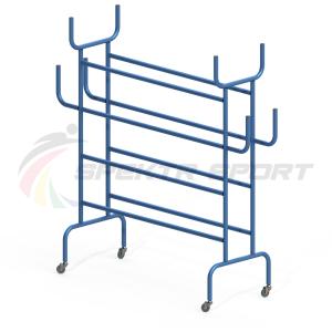Купить Стеллаж для хранения спортинвентаря 1550х500х1500 мм в Рудни 