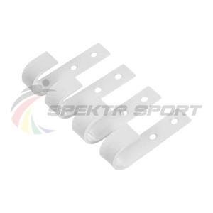 Купить Крюки подвесные (к-кт. 4 шт) для турника белые в Рудни 