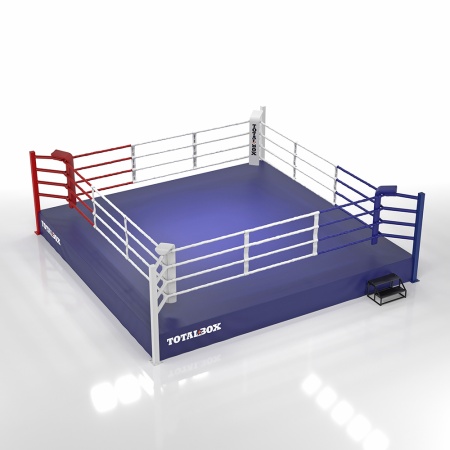 Купить Ринг боксерский Totalbox на помосте 0,5 м, 5х5м, 4х4м в Рудни 