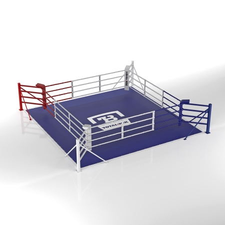 Купить Ринг боксерский напольный Totalbox на упорах 5х5м в Рудни 